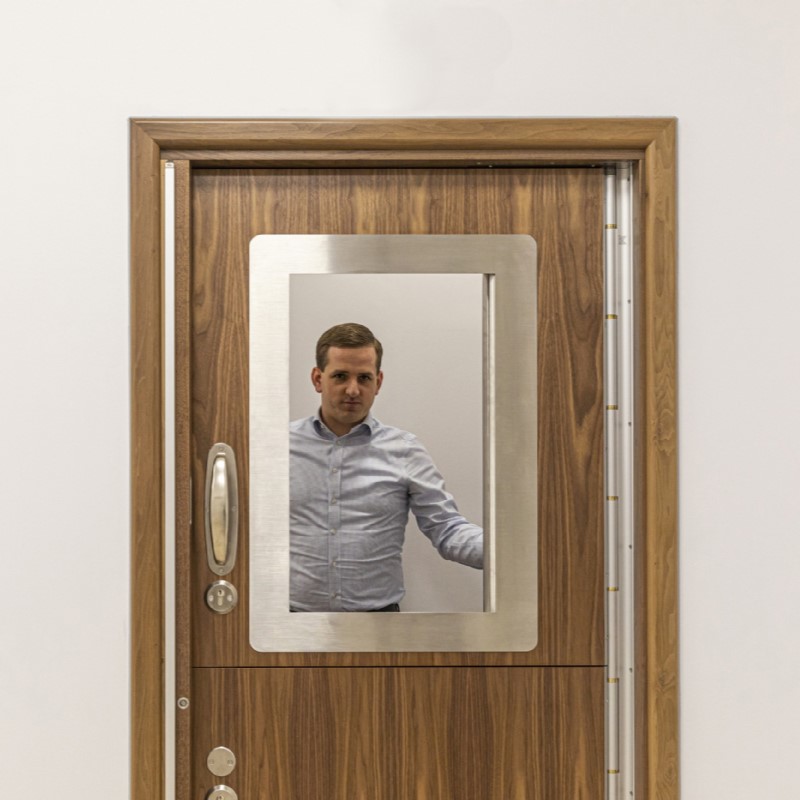 Anti Ligature Clinic Room Door - STABLE by Kingsway Group.