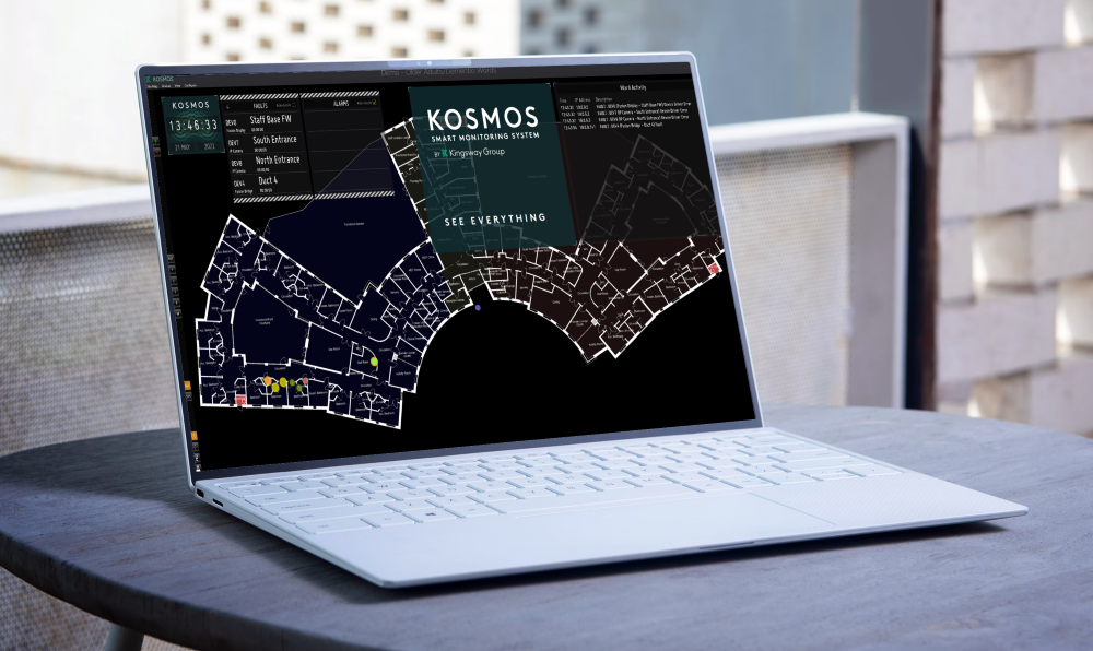 Kingsway Group's KOSMOS Smart Monitoring System, a new ligature monitoring software, helps staff improve patient safety.