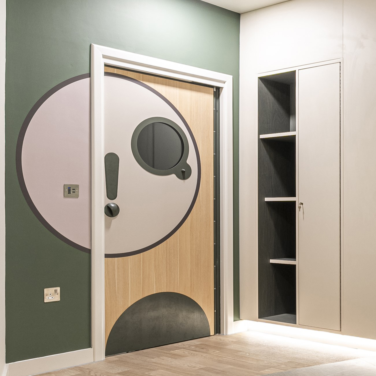 SENSORY CAMHS Door System.