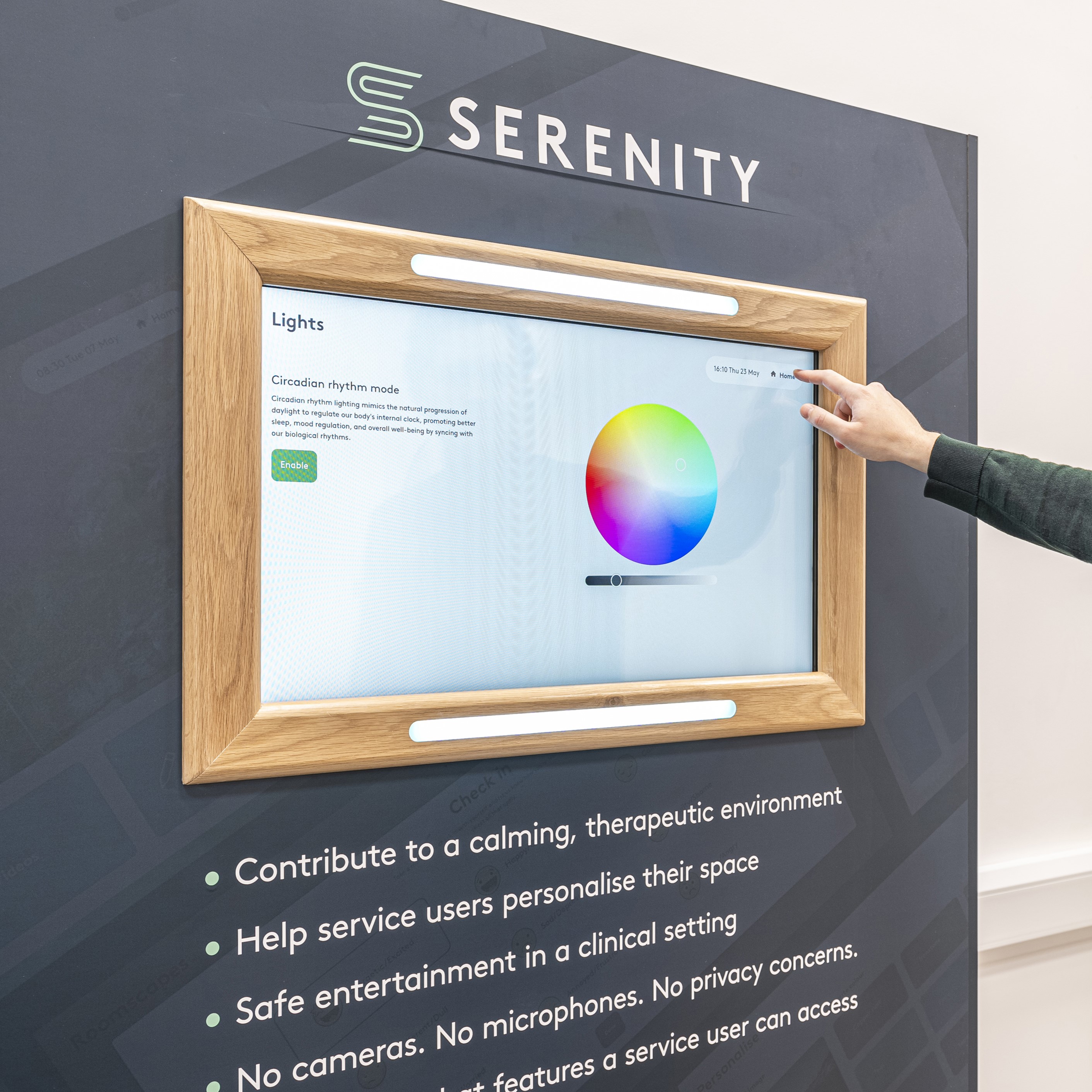 'Highly Commended' at BBH 2024: SERENITY Interactive Screen.