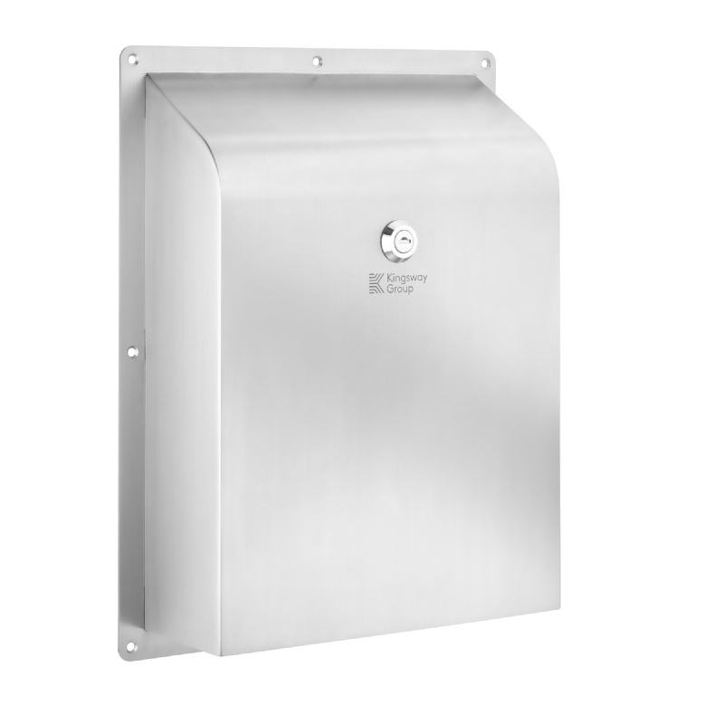 A Ligature-Resistant Paper Towel Dispenser for Behavioral Health facilities; KG02 product by Kingsway Group USA.