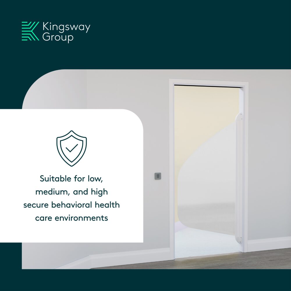 Ensuite Door for low, medium and high secure behavioral health wards.