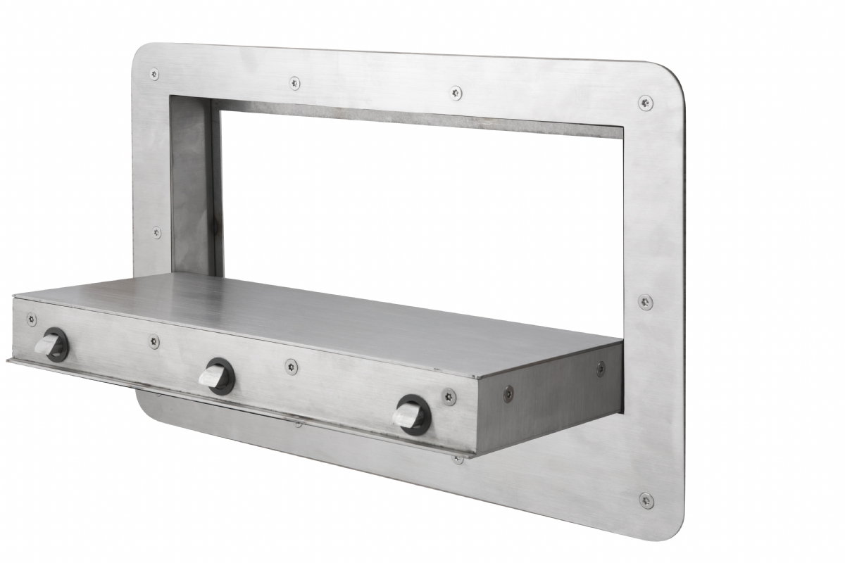 Pearly tapet Beskrivende Ligature Resistant Secure Food Hatch With 3-Point Lock - Kingsway Group USA