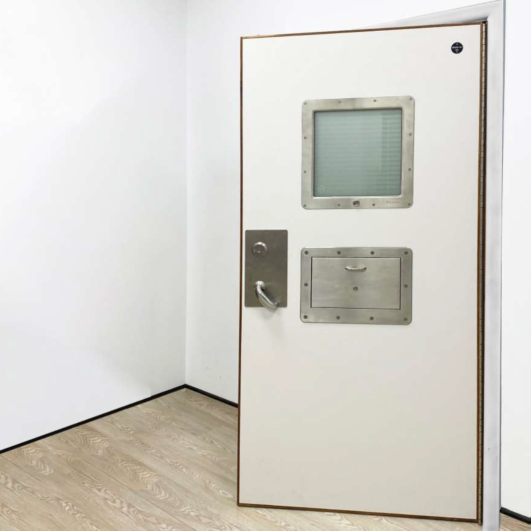 Anti Ligature Door for Seclusion rooms and de-escalation rooms.