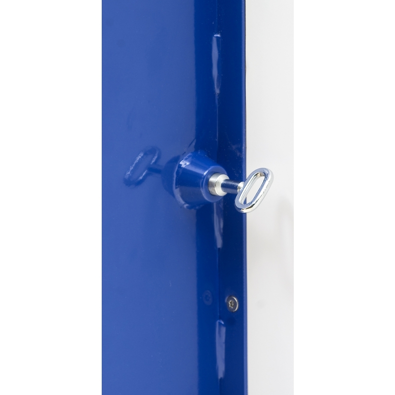 Kingsway Group's anti-ligature support rail can be locked in the upright position by staff.