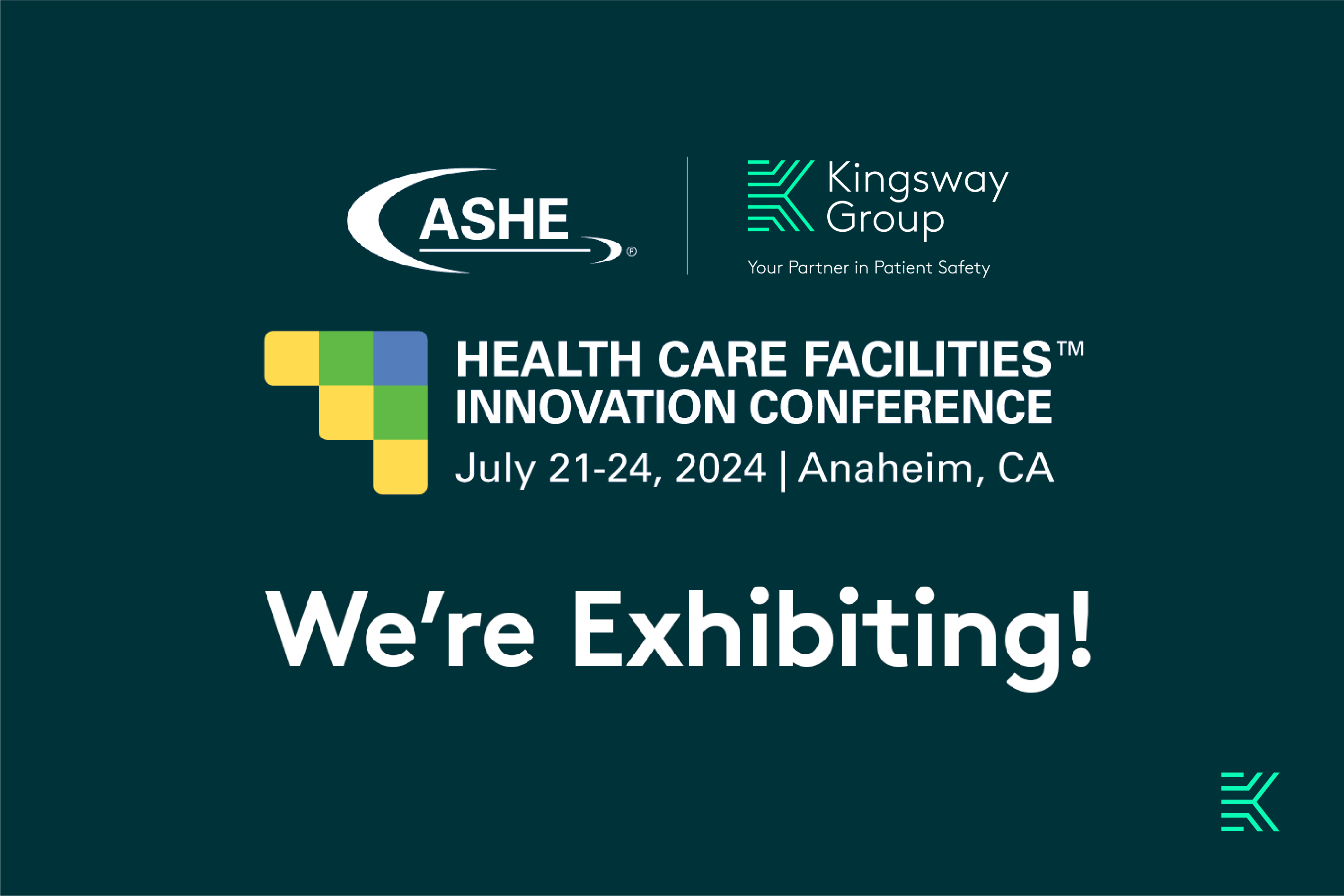 Kingsway Group at ASHE Innovation Conference 2024.