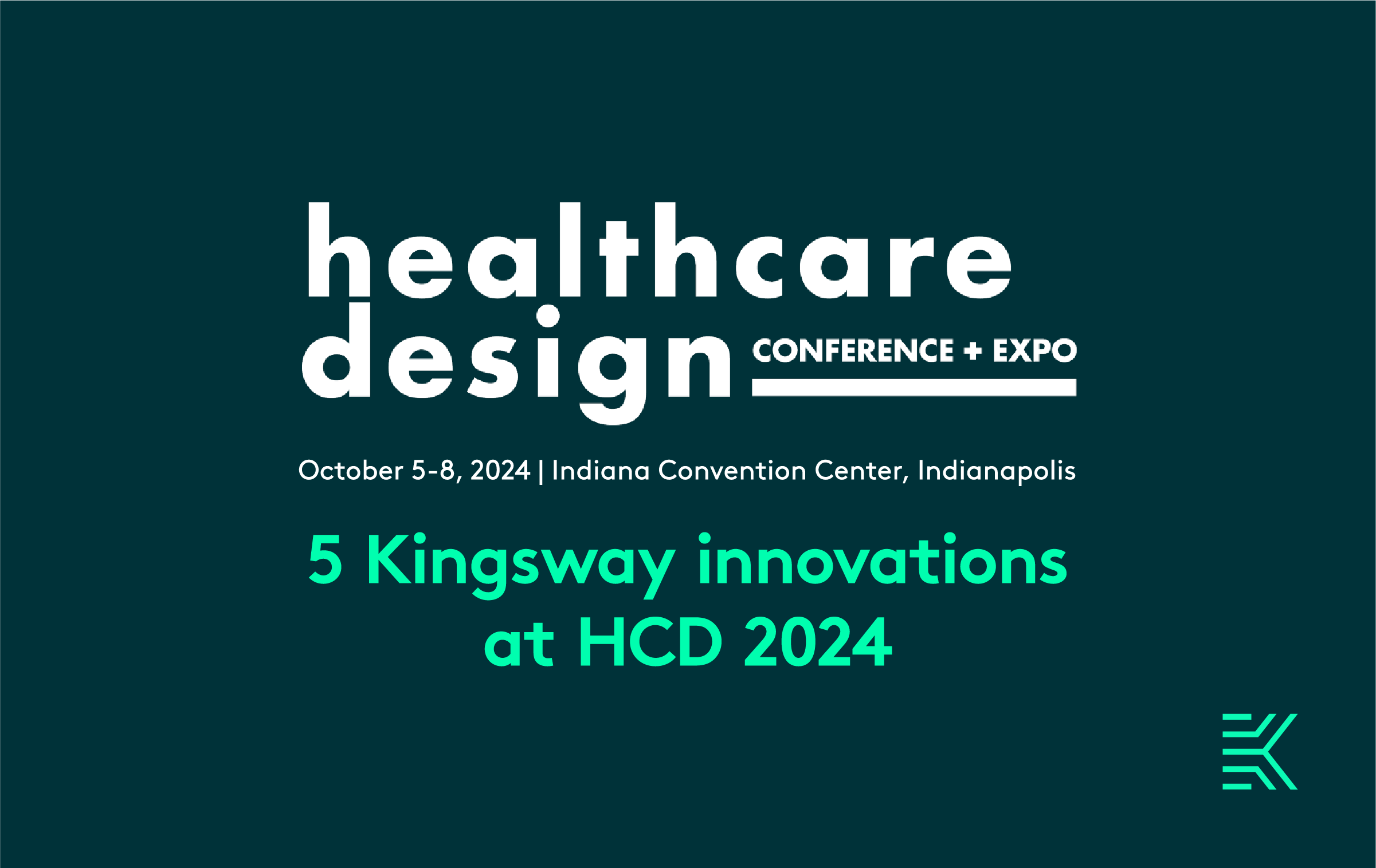 5 Kingsway Ligature Resistant Innovations at Healthcare Design Expo 2024.