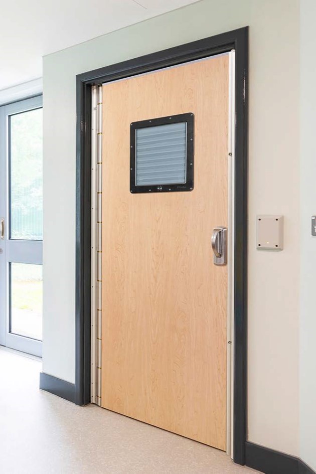 Ligature resistant doors at HCD Healthcare Design Expo 2024.