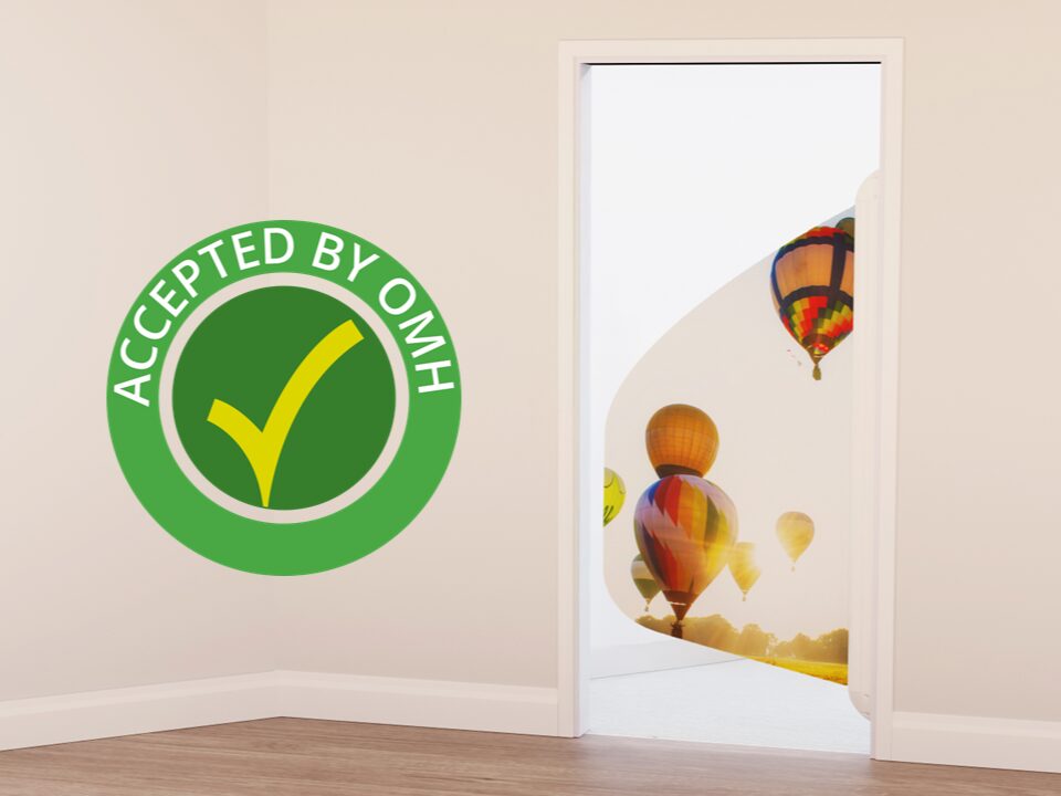 OMH Patient Safety Guidelines: SHOWER Flex Ensuite Door System.