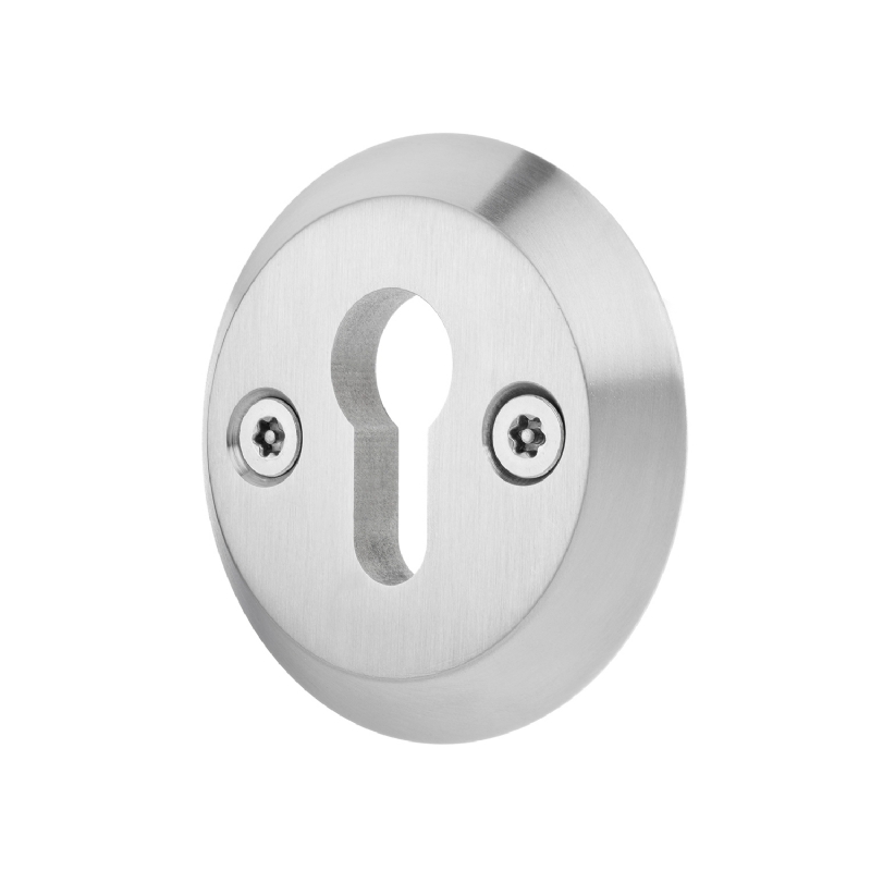 A robust Anti-Ligature Security Euro Escutcheon.