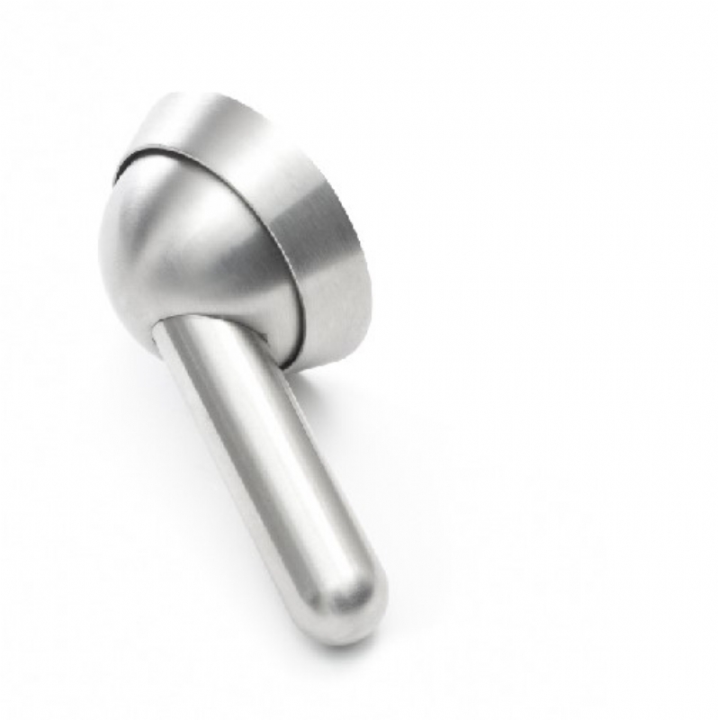 A lever handle with anti-ligature design and a non-institutional appearance.