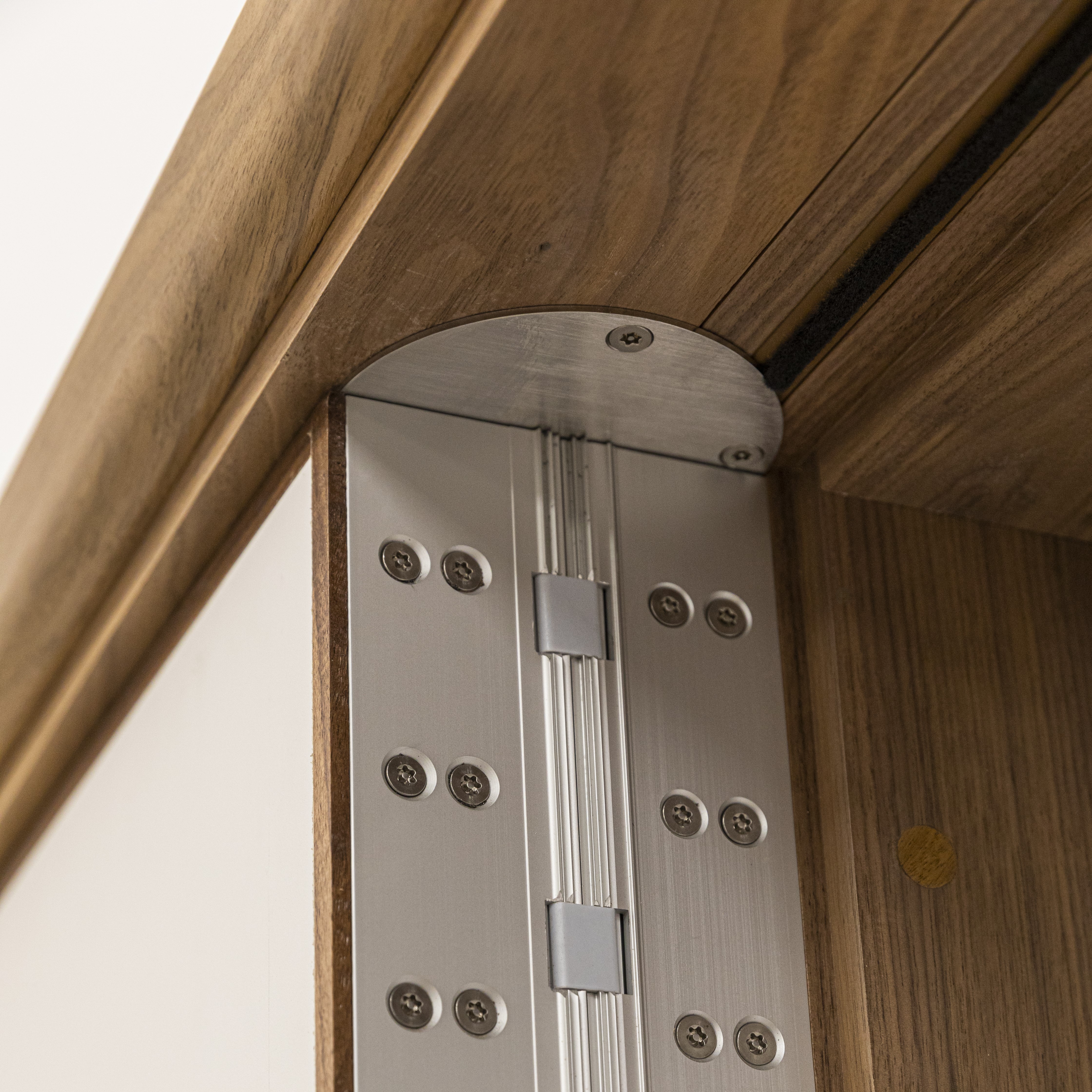 STOW Door System with anti-ligature hinge cap.