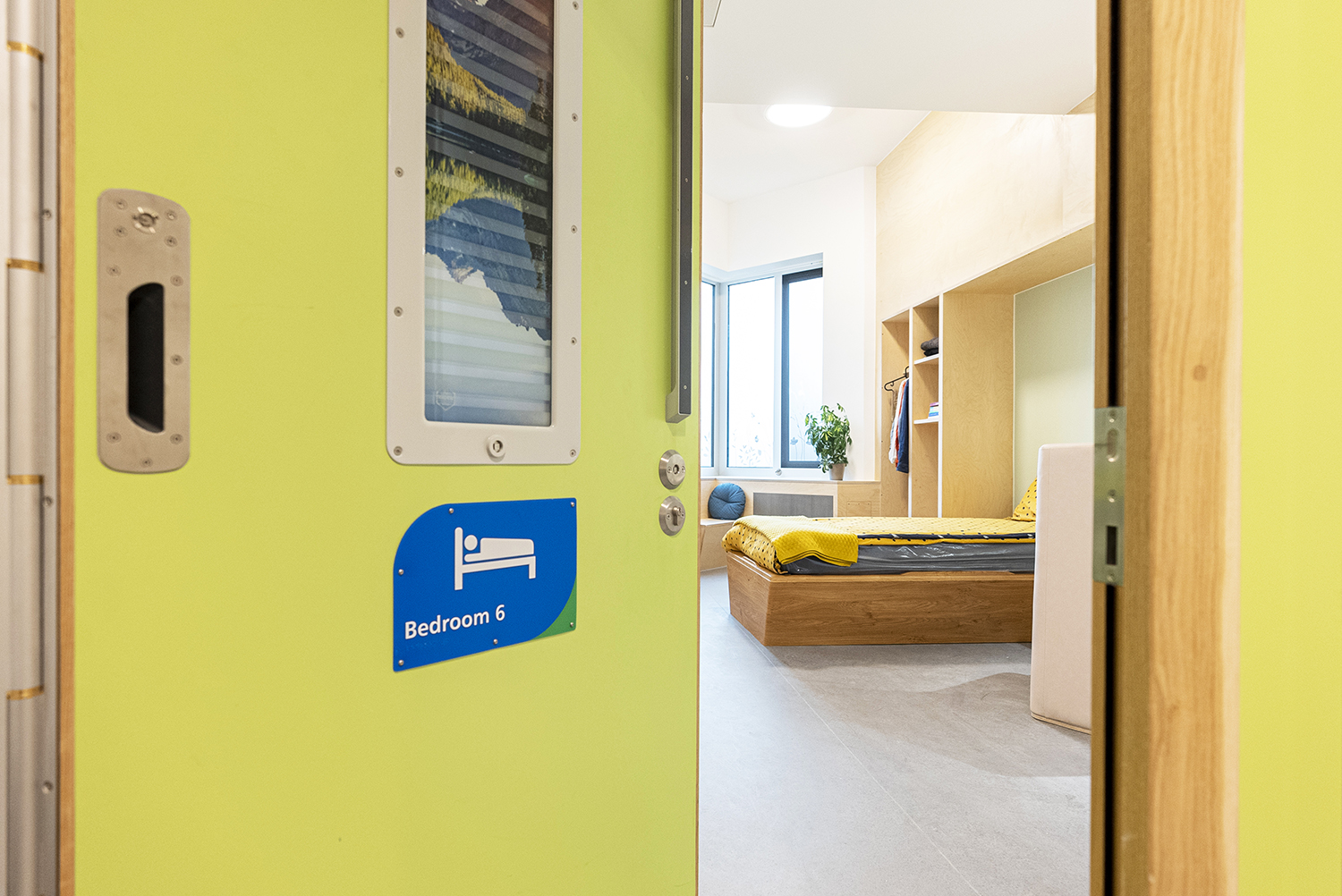 SWITCH Anti Barricade Door in a Mental Health facility.