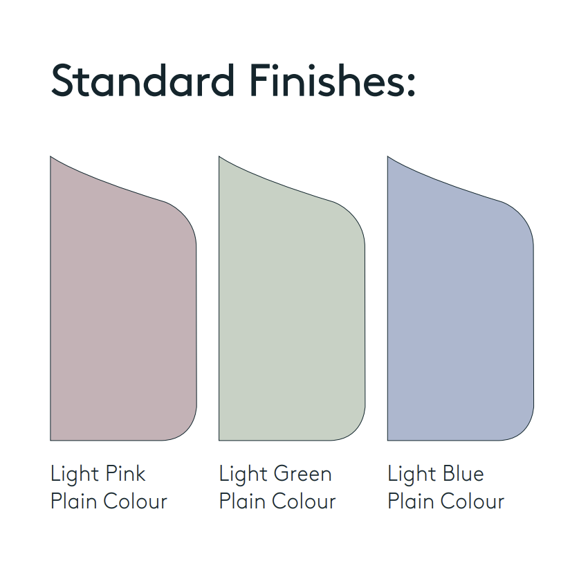 Anti ligature bathroom door colour choices.