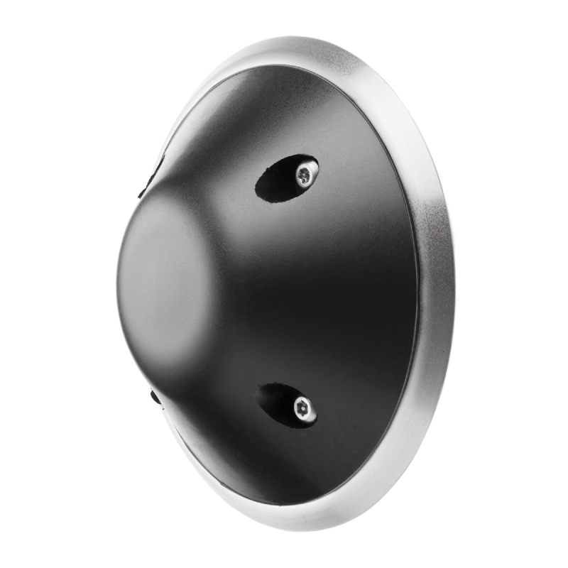 The door stop features high pressure rubber for durability.