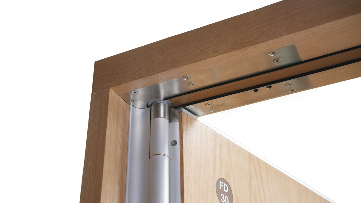 Kingsway Group's Door Top Monitor is compatible with concealed anti-ligature closers.