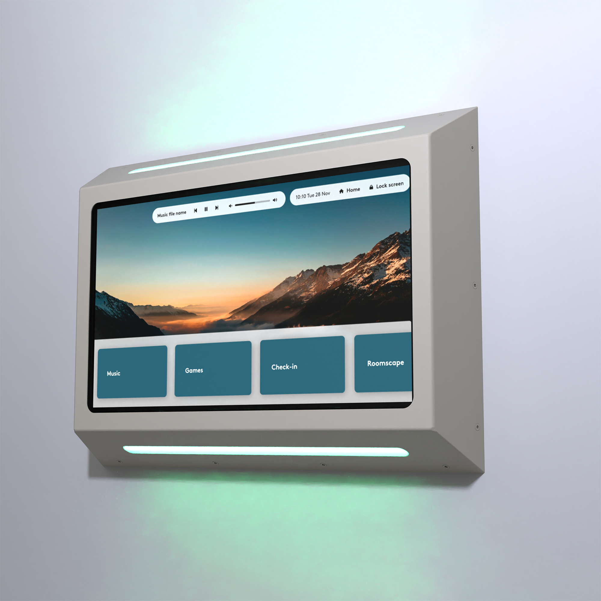 SERENITY interactive touchscreen for behavioral health.