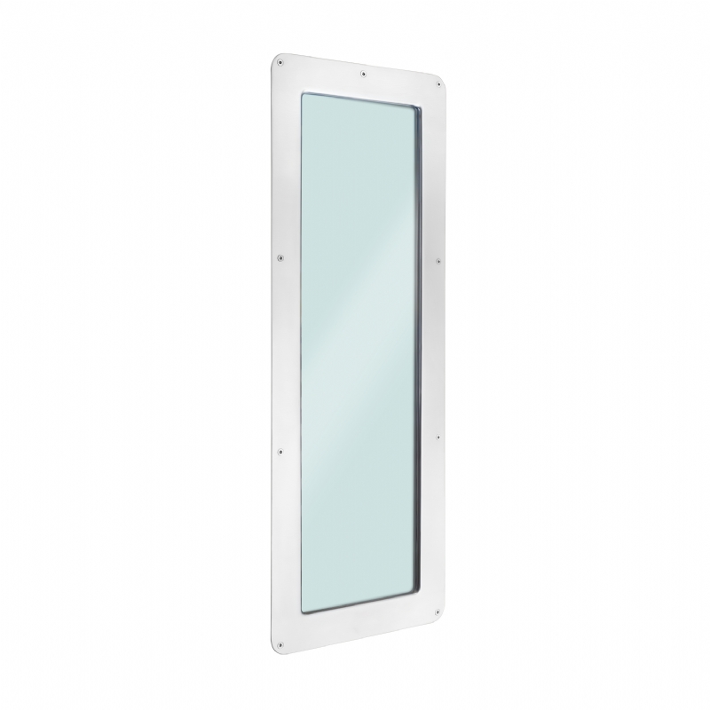 The Pyrolux Secure Clear Glazed Panel is anti-ligature by design.